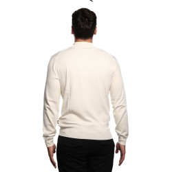 maglioncino refrigue UOMO AVORIO BUTTER - 2811W00186 vista posteriore
