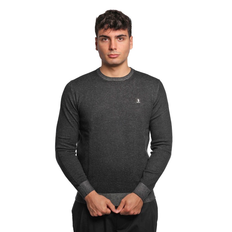 maglioncino refrigue UOMO BLACK - 2811W00182 vista frontale