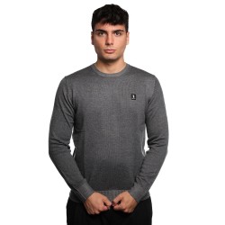 maglioncino refrigue UOMO GRIGIO ASPHALT - 2811W00182 vista frontale