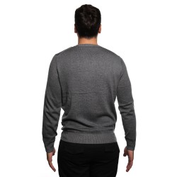 maglioncino refrigue UOMO GRIGIO ASPHALT - 2811W00182 vista posteriore