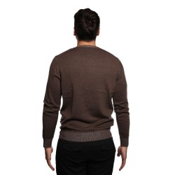 maglioncino refrigue UOMO BROWN - 2811W00182 vista posteriore