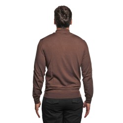 maglioncino refrigue UOMO BROWN - 2811W00186 vista posteriore