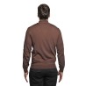 maglioncino refrigue UOMO BROWN - 2811W00186 vista posteriore