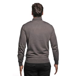 dolcevita refrigue UOMO GRIGIO ASPHALT - 2811W00157 vista posteriore