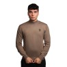 maglioncino refrigue UOMO BEIGE SCURO TAUPE - 2811W00186 vista frontale