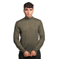 maglioncino refrigue UOMO VERDE MILITARY - 2811W00186 vista frontale