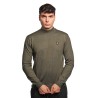 maglioncino refrigue UOMO VERDE MILITARY - 2811W00186 vista frontale