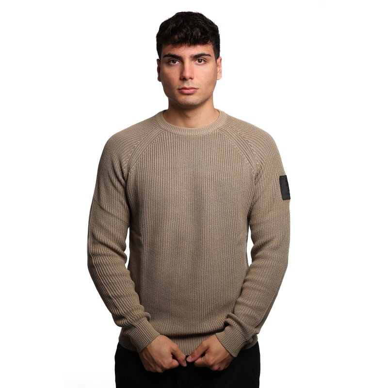 maglione refrigue UOMO VERDE CHIARO SAGE - 2811W00178 vista frontale