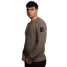 maglione refrigue UOMO BEIGE SCURO TAUPE - 2811W00178 vista laterale