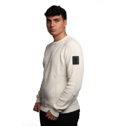 maglione refrigue UOMO BIANCO BUTTER - 2811W00178 vista laterale