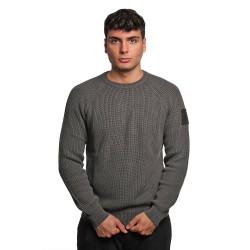 maglione refrigue UOMO GRIGIO ASPHALT - 2811W00178 vista frontale