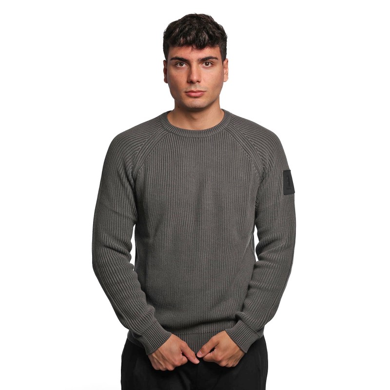 maglione refrigue UOMO GRIGIO ASPHALT - 2811W00178 vista frontale