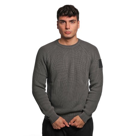 maglione refrigue UOMO GRIGIO ASPHALT - 2811W00178 vista frontale