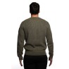 maglione refrigue UOMO VERDE MILITARY - 2811W00178 vista posteriore