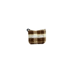 pochette marc ellis DONNA COCOA - BUBY CHECK CLUTCH vista frontale