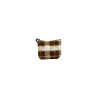 pochette marc ellis DONNA COCOA - BUBY CHECK CLUTCH vista frontale