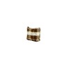 pochette marc ellis DONNA COCOA - BUBY CHECK CLUTCH vista laterale