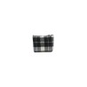 pochette marc ellis DONNA BLACK - BUBY CHECK CLUTCH vista posteriore