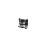 pochette marc ellis DONNA BLACK - BUBY CHECK CLUTCH vista laterale