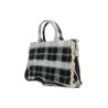 borsa marc ellis DONNA BLACK - BUBY CHECK L vista laterale