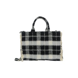 borsa marc ellis DONNA BLACK - BUBY CHECK L vista posteriore