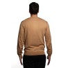maglioncino refrigue UOMO MARRONE CHIARO HAVANA - 2811W00156 vista posteriore