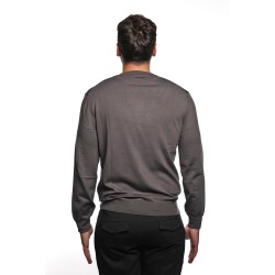 maglioncino refrigue UOMO GRIGIO ASPHALT - 2811W00156 vista posteriore
