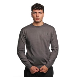 maglioncino refrigue UOMO GRIGIO ASPHALT - 2811W00156 vista frontale