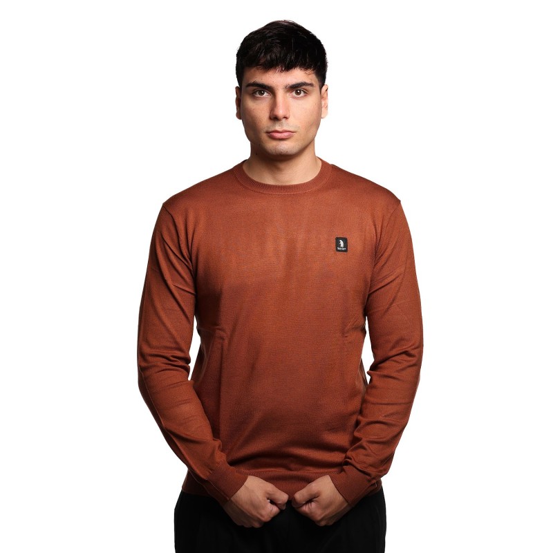 maglioncino refrigue UOMO TOBACCO - 2811W00156 vista frontale