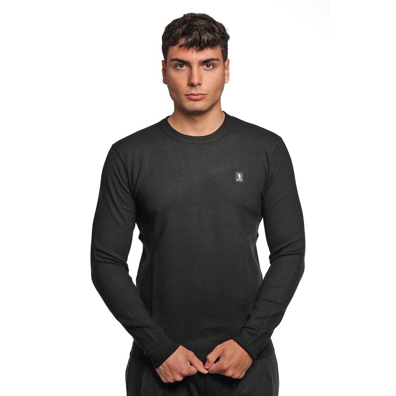 maglioncino refrigue UOMO BLACK - 2811W00181 vista frontale