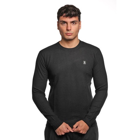 maglioncino refrigue UOMO BLACK - 2811W00181 vista frontale