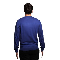 maglioncino refrigue UOMO BLU ELETTRICO BLUE - 2811W00156 vista posteriore