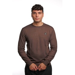 maglioncino refrigue UOMO BROWN - 2811W00156 vista frontale