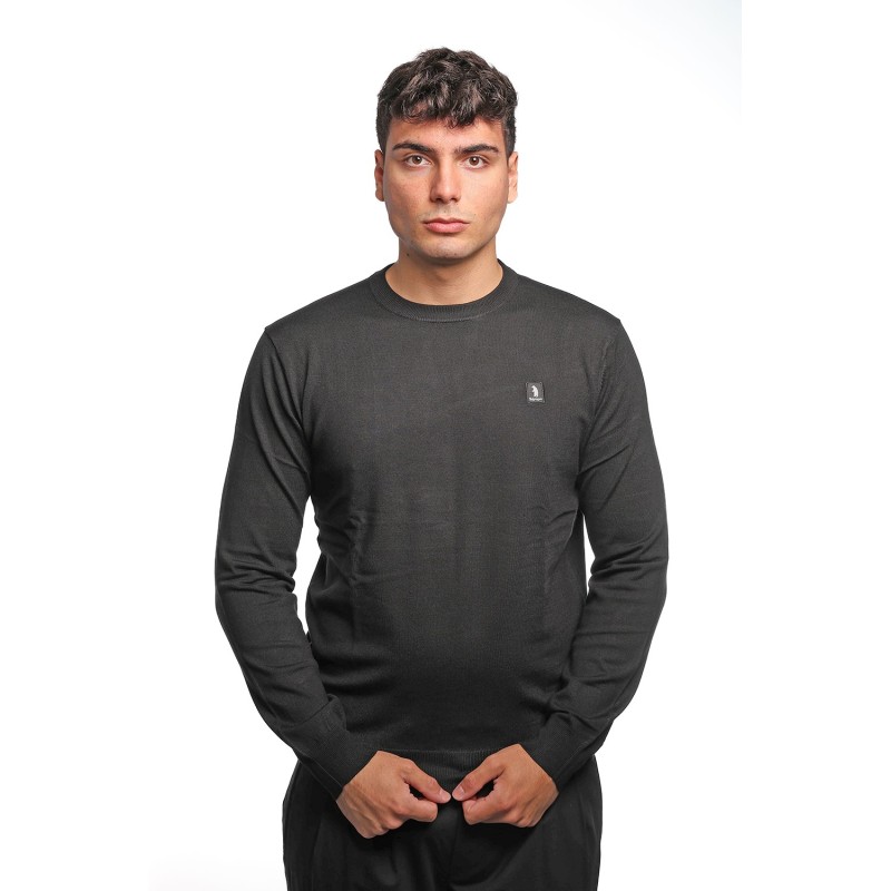 maglioncino refrigue UOMO BLACK - 2811W00156 vista frontale