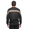 felpa maison 9 paris UOMO NERA E BEIGE - M9MF2541 vista posteriore