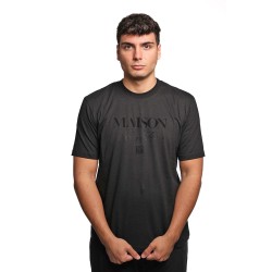 t-shirt maison 9 paris UOMO NERA - M9M2871 vista frontale