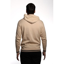 maglioncino maison 9 paris UOMO BEIGE CHIARO - M9ML1337 vista posteriore