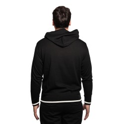 maglioncino maison 9 paris UOMO NERO - M9ML1337 vista posteriore
