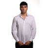 camicia alessandro lamura UOMO BIANCA 1 - SAM01 vista frontale