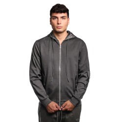 felpa maison 9 paris UOMO NERO/NERO - M9MF2548 vista frontale