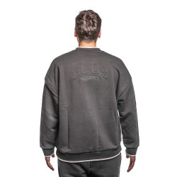 felpa gcds UOMO 99 BLACK - B2EM1503JD1 vista posteriore
