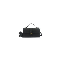 borsa marc ellis DONNA BLACK E LIGHT GOLD - FLAT ARROW M vista frontale