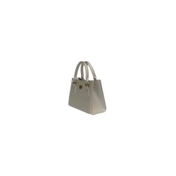 borsa marc ellis DONNA TORTORA E ORO TAUPE/LIGHT GOLD - FLAT LIVELY S vista laterale