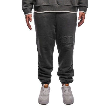 pantalone tuta gcds UOMO 99 BLACK - B2EM3006JD1 vista frontale