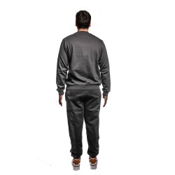 pantalone tuta maison 9 paris UOMO NERO/NERO - M9P4392 vista completo posteriore