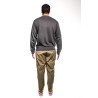 pantalone maison 9 paris UOMO VERDE - M9P4393 vista completo posteriore