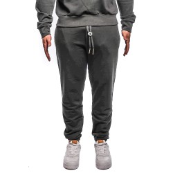 pantalone tuta maison 9 paris UOMO NERO - M9P4416 vista frontale