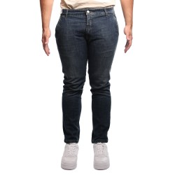 jeans entre amis UOMO BLU SCURO 4039 DENIM BLUE - A2682522835L2055 vista frontale