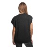maglione a gilet jijil DONNA 002 NERO - JPI25MK009 vista posteriore