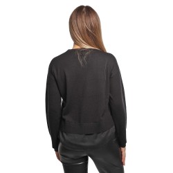 maglioncino sun68 DONNA 11 NERO - K45226 vista posteriore